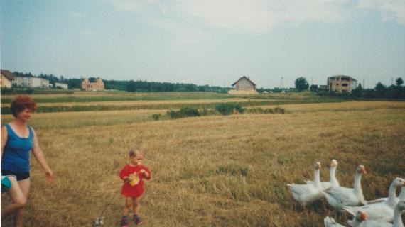 Łąki w Przegędzy, około 2008 roku