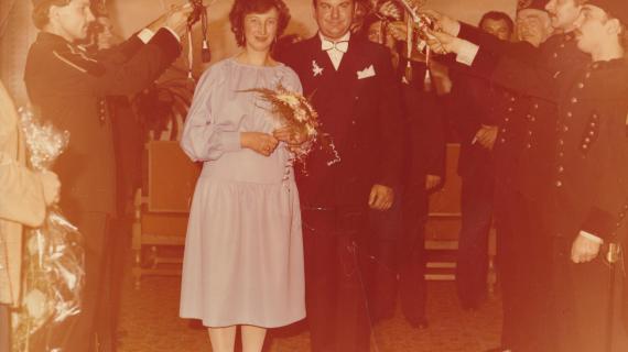 Ślub, Urząd Stanu Cywilnego w Czerwionce, 19 października 1985 roku