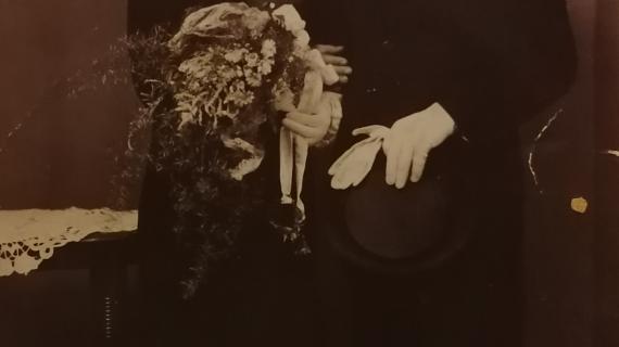 Zdjęcie ślubne Emila i Heleny Gorol (z domu Fojcik), 24 maja 1940 roku